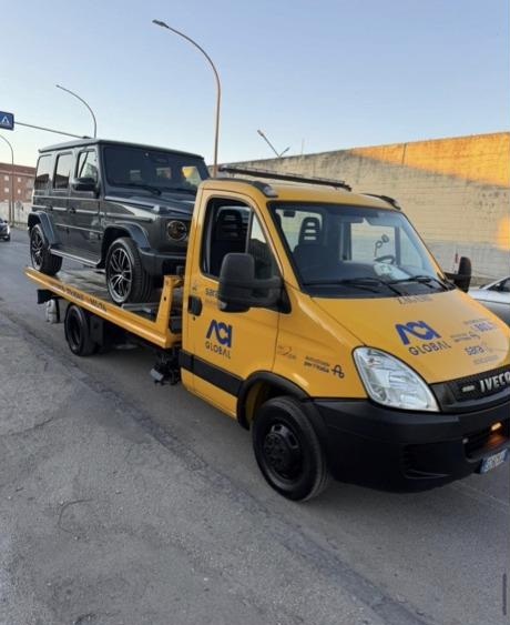Zagami traino Mercedes G-Class — soccorso stradale SUV Caserta